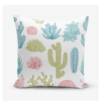 Față de pernă din amestec de bumbac minimalist cushion covers cactus, 45 x 45 cm