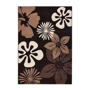 Covor hanse home gloria flower brownie, 80 x 150 cm