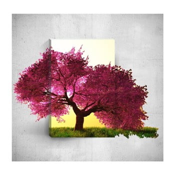Tablou de perete 3d mosticx purple tree, 40 x 60 cm