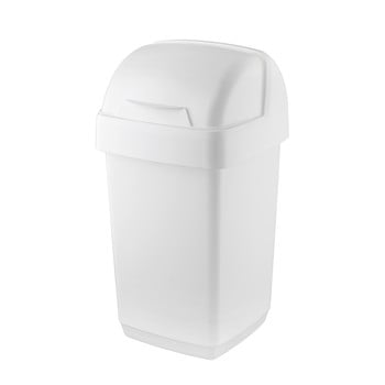 Coș de gunoi addis roll top, 22,5 x 23 x 42,5 cm, alb