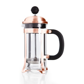 French press pentru ceai și cafea bambum taşev holmes, 350 ml, arămiu deschis