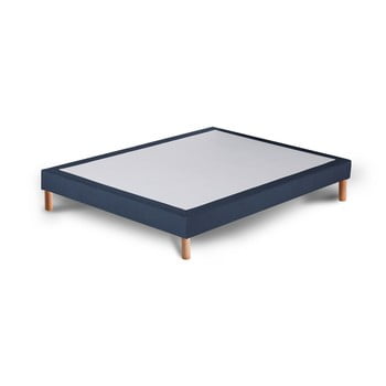 Pat boxspring stella cadente maison venus, 160 x 200 cm, albastru închis