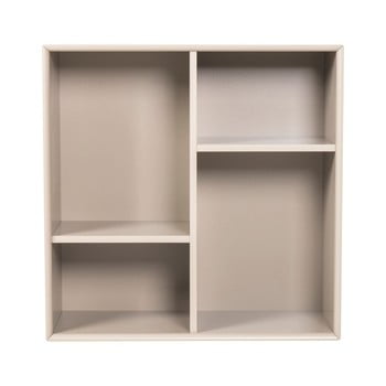 Etajeră tenzo z cube, 70 x 70 cm, gri deschis
