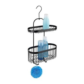 Coș suspendat wenko classic plus 2 tier caddy, negru
