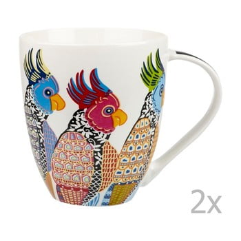 Set 2 căni churchill china parakeets, 500 ml