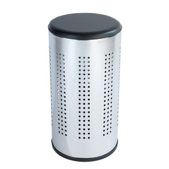 Taburet cu spațiu de depozitare wenko bergamo, 46 l, argintiu