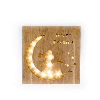 Decorațiune suspendată din lemn dakls sweet dreams