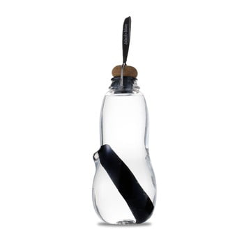 Sticlă cu filtru și cărbune activ black + blum pure, 800 ml, negru