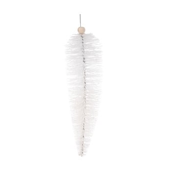 Decorațiune suspendată dakls, lungime 22 cm, alb