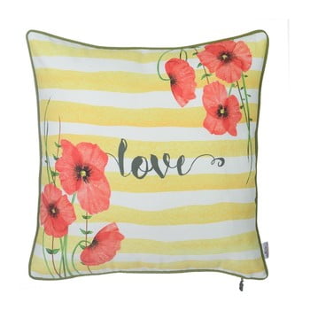 Față de pernă apolena poppy, 43 x 43 cm