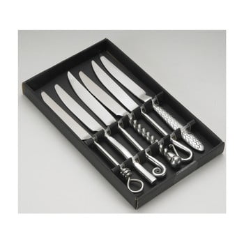 Set 6 cuțite din inox în cutie de cadou jean dubost forged
