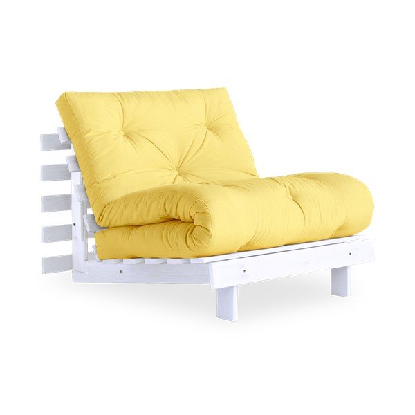 Variabilní křeslo Karup Design Roots White/Yellow