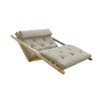 Canapea extensibilă karup design figo natural, gri - bej