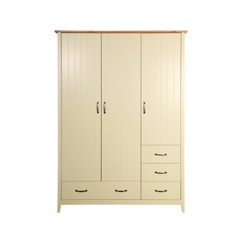 Dulap steens norfolk, 192 x 142 cm, crem