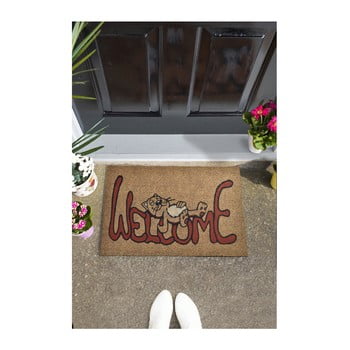 Covoraș intrare welcome cat, 70 x 45 cm