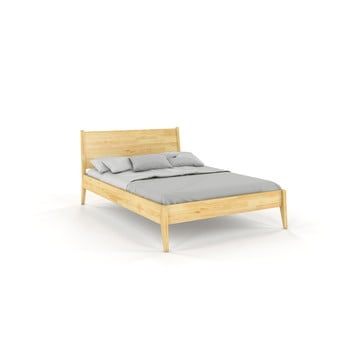 Pat din lemn de pin skandica visby radom, 160 x 200 cm, natural
