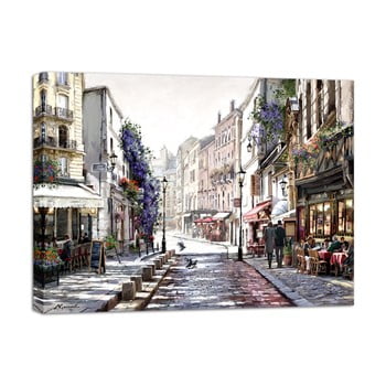 Tablou styler canvas watercolor paris ii, 75 x 100 cm
