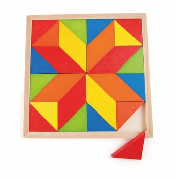 Puzzle legler mosaic star