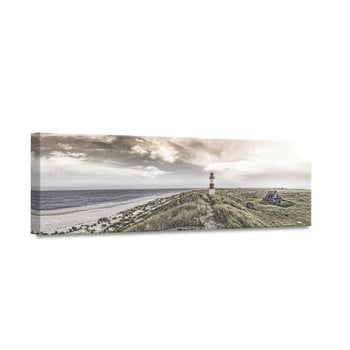 Tablou styler canvas by the sea view, 45 x 140 cm