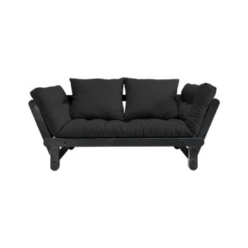 Canapea extensibilă Karup Design Beat Black/Dark Grey