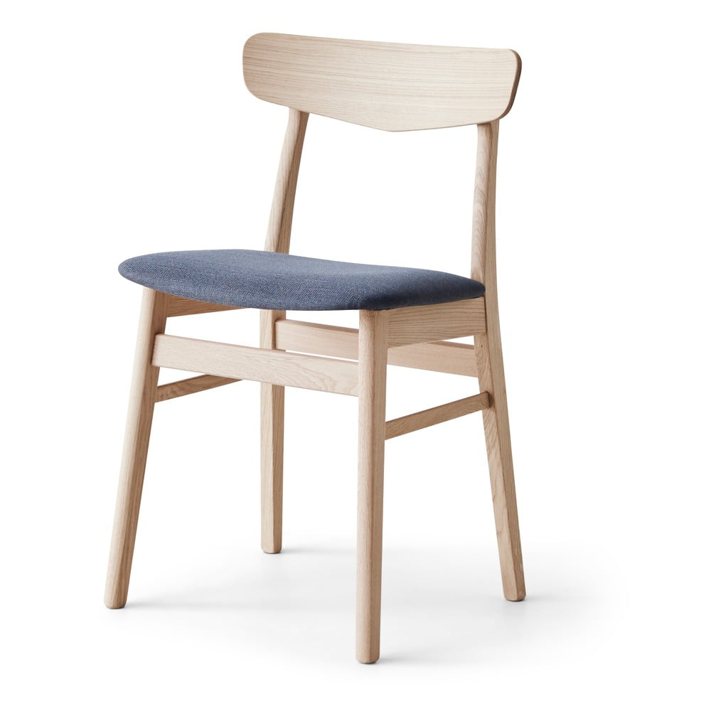 Jídelní židle z dubového dřeva v modro-přírodní barvě Mosbøl – Hammel Furniture