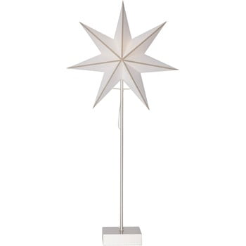 Stea luminoasă cu suport best season astro, înălțime 74 cm, alb