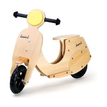 Motocicletă din lemn pentru copii legler wespe