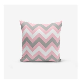Față de pernă minimalist cushion covers zigzag colorful, 45 x 45 cm