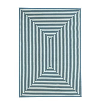 Covor foarte rezistent floorita braid, 133 x 190 cm, albastru deschis