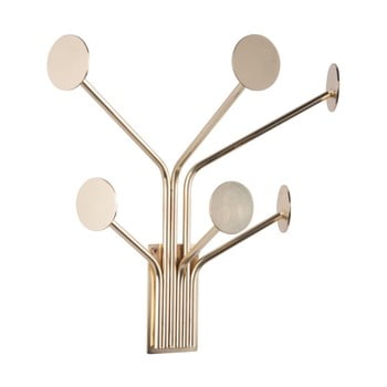 Cuier de perete pt living dots, auriu
