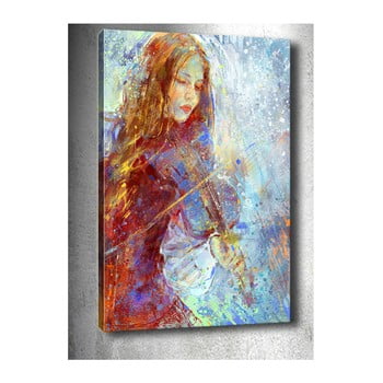 Tablou tablo center winter music, 40 x 60 cm