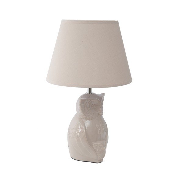 Béžová stolní lampa Mauro Ferretti Gufo