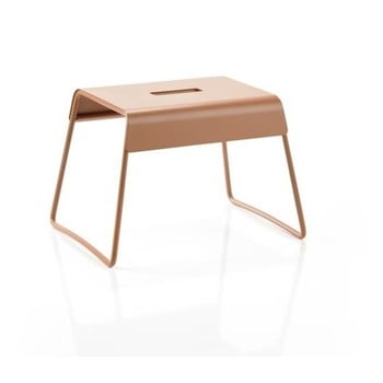 Scaun din inox zone a-stool amber, portocaliu