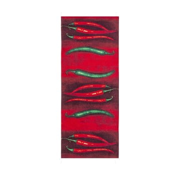 Traversă floorita peperoncini, 60 x 220 cm