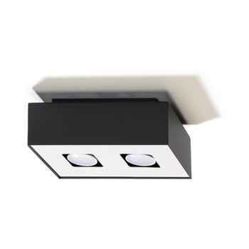 Plafonieră nice lamps hydra 2 black
