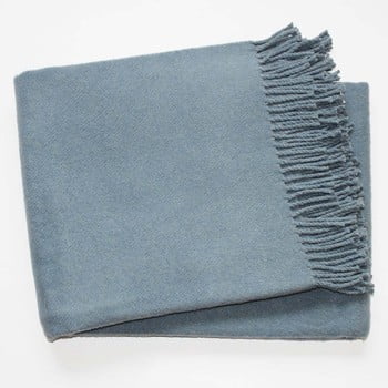 Pled din amestec de bumbac euromant basics, 140 x 180 cm, gri