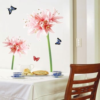 Set autocolante ambiance lilly flower