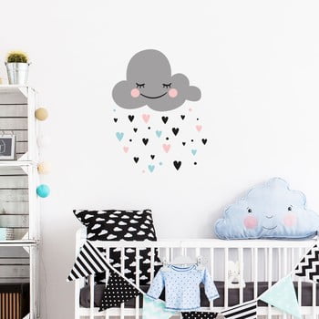 Set autocolante pentru perete ambiance cloud