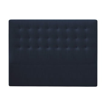 Tăblie pat cu înveliș de catifea windsor & co sofas athena, 200 x 120 cm, albastru închis