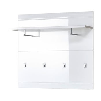 Cuier de perete germania adana simple, alb