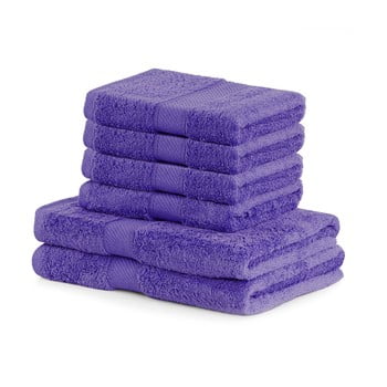 Set 6 prosoape decoking bamby purple, mov