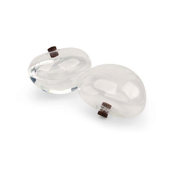 Sada 2 zavlažovačů Kikkerland Water From a Stone, 207 ml