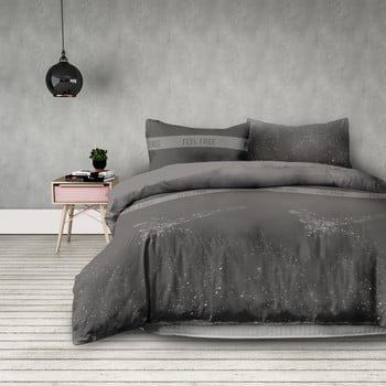 Lenjerie de pat din microfibră ameliahome basic eagle, 140 x 200 cm
