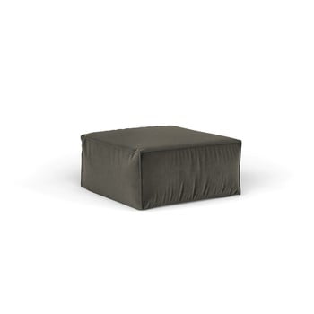 Puf cosmopolitan design florida, 65 x 65 cm, gri închis