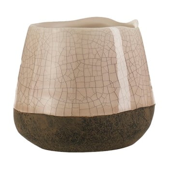 Ghiveci decorativ din ceramică a simple mess muld, ⌀ 6,8 cm, bej