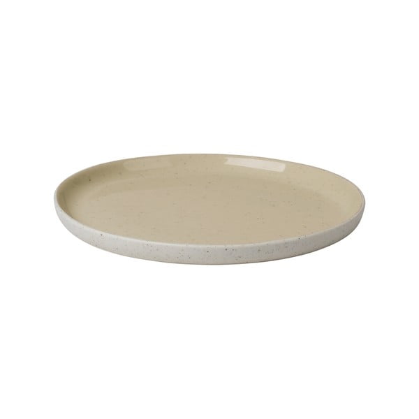 Béžový keramický dezertní talíř Blomus Sablo, ø 14 cm