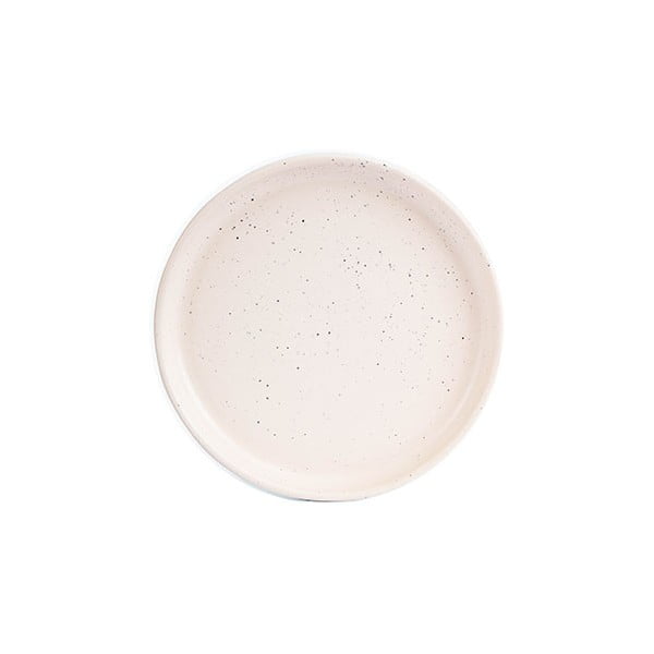 Světle růžový kameninový dezertní talíř ÅOOMI Dust, ø 17 cm