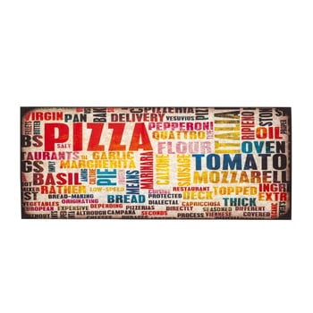 Covor de bucătărie Floorita Pizza, 60 x 220 cm