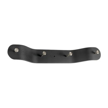 Cuier de perete rge veneer, negru