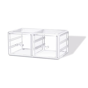 Organizator de depozitare pentru bijuterii Compactor Culeo, transparent